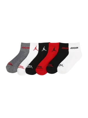 Obrázek produktu Jordan Ponožky  šedá / červená / černá / bílá