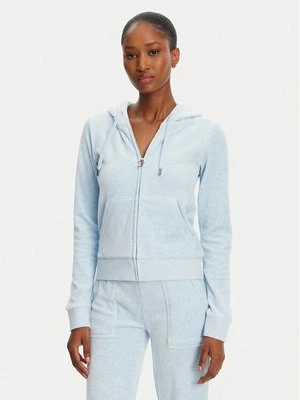 Obrázek produktu Juicy Couture Mikina Robertson JCAP176 Světle modrá Slim Fit