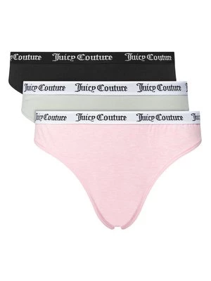 Obrázek produktu Juicy Couture Souprava kalhotek Diddy JCLBR224572 Barevná