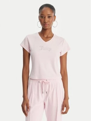 Obrázek produktu Juicy Couture T-Shirt Capped JCWCT126318 Růžová Slim Fit