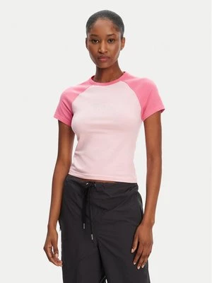 Obrázek produktu Juicy Couture T-Shirt Contrast JCWCT125307 Růžová Slim Fit
