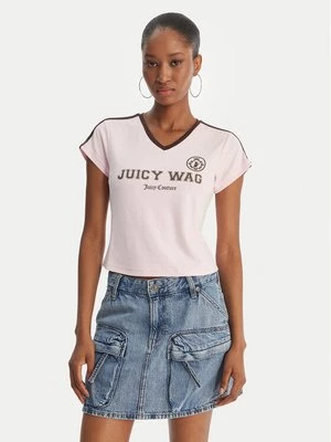 Obrázek produktu Juicy Couture T-Shirt Juicy Wag JCWCT126319 Růžová Slim Fit
