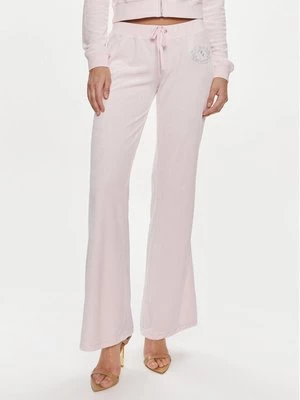Obrázek produktu Juicy Couture Teplákové kalhoty Heritage Dog JCBBJ223814 Růžová Slim Fit