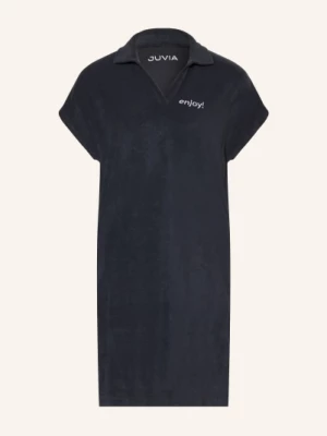 Obrázek produktu Juvia Froté Polo Šaty Selina tmavě modrá / bílá