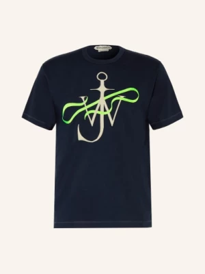 Obrázek produktu Jw Anderson Tričko tmavě modrá / béžová / neonově zelená