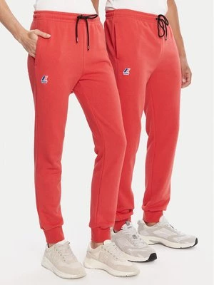 Obrázek produktu K-Way Teplákové kalhoty Bishop K31313W Červená Slim Fit