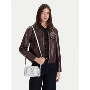 Obrázek produktu Kabelka Calvin Klein Bold Ck Metallic Camera Bag LV04F3331G Stříbrná