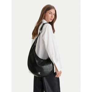 Obrázek produktu Kabelka Calvin Klein Buckle Convertible Hobo Bag LV04F3446G Černá