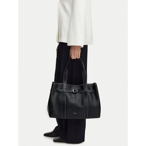 Obrázek produktu Kabelka Calvin Klein Buckle Medium Work Tote LV04F3549G Černá