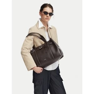 Obrázek produktu Kabelka Calvin Klein Buckle Medium Work Tote LV04F3549G Hnědá