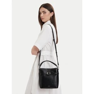 Obrázek produktu Kabelka Calvin Klein Buckle Mini Bucket Crossbody LV04F3550G Černá