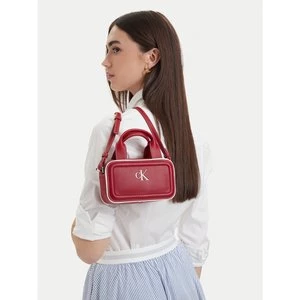 Obrázek produktu Kabelka Calvin Klein Contrast Ck Mini Bauletto Bag LV04F1257G Bordó