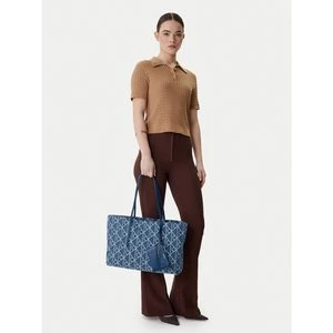 Obrázek produktu Kabelka Calvin Klein Emblem Aop Denim Tote W/ Pouch LV04F3428G Modrá
