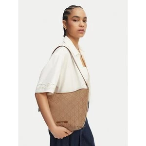 Obrázek produktu Kabelka Calvin Klein Emblem Aop Jacquard Camera Bag LV04F3535G Hnědá