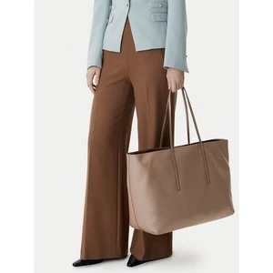 Obrázek produktu Kabelka Calvin Klein Emblem Aop Large Tote W/ Pouch LV04F3364G Béžová