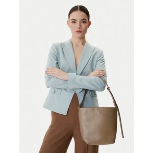 Obrázek produktu Kabelka Calvin Klein Emblem Aop Medium Bucket LV04F3365G Béžová