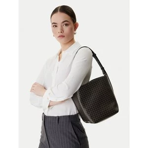 Obrázek produktu Kabelka Calvin Klein Emblem Aop Medium Bucket LV04F3365G Černá