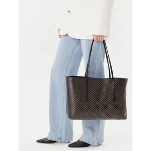Obrázek produktu Kabelka Calvin Klein Emblem Aop Tote W/ Pouch LV04F3266G Černá