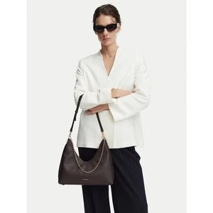 Obrázek produktu Kabelka Calvin Klein Emblem Hw Pebble Shoulder Bag LV04F3495G Béžová