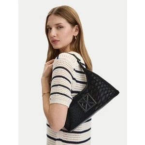 Obrázek produktu Kabelka Calvin Klein Emblem Mesh Shoulder Bag LV04F3381G Černá