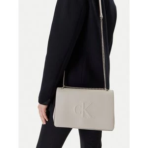 Obrázek produktu Kabelka Calvin Klein Jeans Sculpted Ew Flap25 Shoulder Bag LV04K3035G Bílá