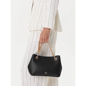 Obrázek produktu Kabelka Calvin Klein Minimal Monogram Shoulder Bag Wi LV04F3205G Černá