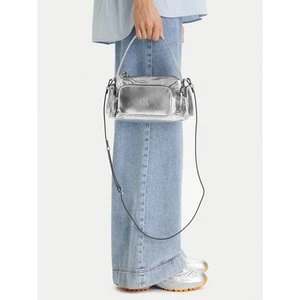 Obrázek produktu Kabelka Calvin Klein Pocket Silver Nylon Small Bag LV04F3443G Stříbrná