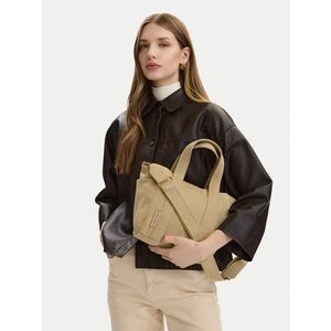 Obrázek produktu Kabelka Calvin Klein Webbing Strap Canvas Small Tote LV04F3384G Béžová