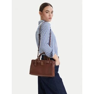 Obrázek produktu Kabelka Tommy Hilfiger American Icon Mini Tote Leather AW0AW17926 Hnědá