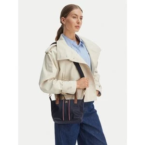 Obrázek produktu Kabelka Tommy Hilfiger Popette Mini Tote Corp AW0AW17707 Tmavomodrá