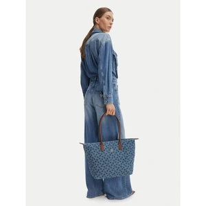 Obrázek produktu Kabelka Tommy Hilfiger Popette Tote Denim Flag AW0AW18613 Modrá