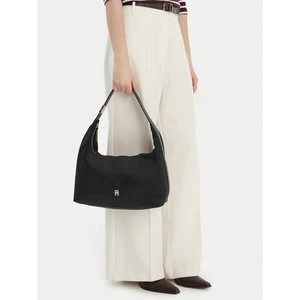 Obrázek produktu Kabelka Tommy Hilfiger Th Go Hobo Nylon AW0AW18229 Černá