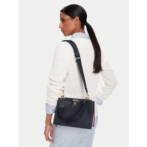 Obrázek produktu Kabelka Tommy Hilfiger Th Her Med Satchel Corp AW0AW17830 Tmavomodrá