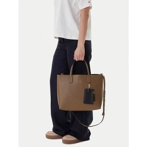 Obrázek produktu Kabelka Tommy Hilfiger Th Icon Satchel AW0AW18122 Hnědá
