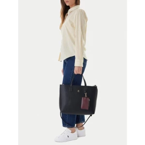 Obrázek produktu Kabelka Tommy Hilfiger Th Icon Satchel Mono AW0AW18123 Tmavomodrá