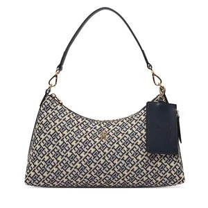 Obrázek produktu Kabelka Tommy Hilfiger Th Icon Shoulder Bag Jacquard AW0AW18907 Tmavomodrá