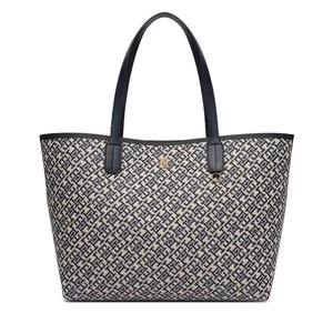 Obrázek produktu Kabelka Tommy Hilfiger Th Icon Tote Jacquard AW0AW18889 Modrá