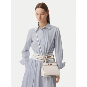 Obrázek produktu Kabelka Tommy Hilfiger Th Modern Mini Satchel AW0AW18726 Krémová
