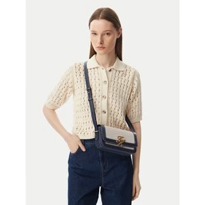 Obrázek produktu Kabelka Tommy Hilfiger Th Script Flap Crossover Canvas AW0AW18737 Krémová
