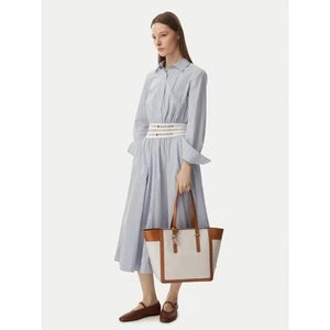 Obrázek produktu Kabelka Tommy Hilfiger Th Script Tote Canvas AW0AW18829 Krémová