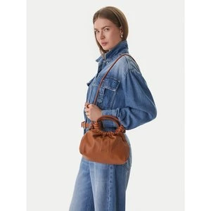 Obrázek produktu Kabelka Tommy Hilfiger Th Soft Leather Med Crossover AW0AW18369 Hnědá