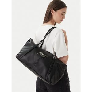 Obrázek produktu Kabelka Tommy Jeans Pebble Grain Metal Logo Tote Bag AW0AW18472 Černá