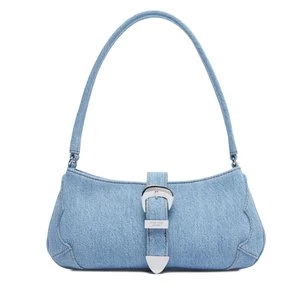 Obrázek produktu Kabelka Tommy Jeans Tjw Cool Denim Shoulder Bag AW0AW18878 Modrá