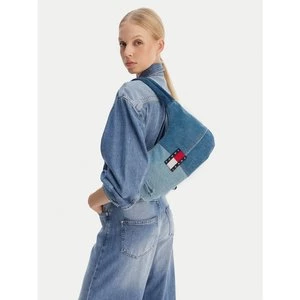 Obrázek produktu Kabelka Tommy Jeans Tjw Denim Patchwork Shoulder Bag AW0AW18471 Modrá