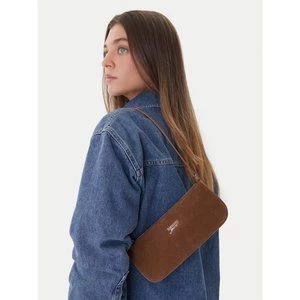 Obrázek produktu Kabelka Tommy Jeans Tjw Must Suede Shoulder Bag AW0AW18454 Hnědá