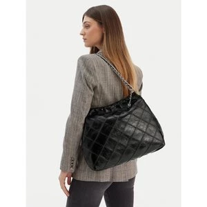 Obrázek produktu Kabelka Tory Burch Fleming Soft Distressed Hobo Bag 165170 Černá