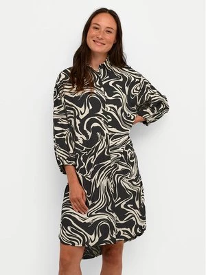 Obrázek produktu Kaffe Košilové šaty Carmen 10508329 Černá Loose Fit