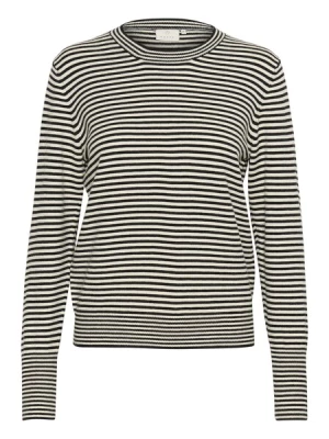 Obrázek produktu Kaffe Svetr 'KA Nala'  černá / offwhite