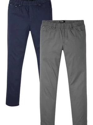 Obrázek produktu Kalhoty bez zapínání, Regular Fit, Straight (2 ks v balení) BonPrix