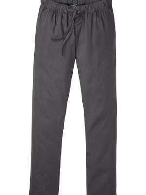 Obrázek produktu Kalhoty bez zapínání, Regular Fit, Straight, ze vzdušné lněné směsi BonPrix